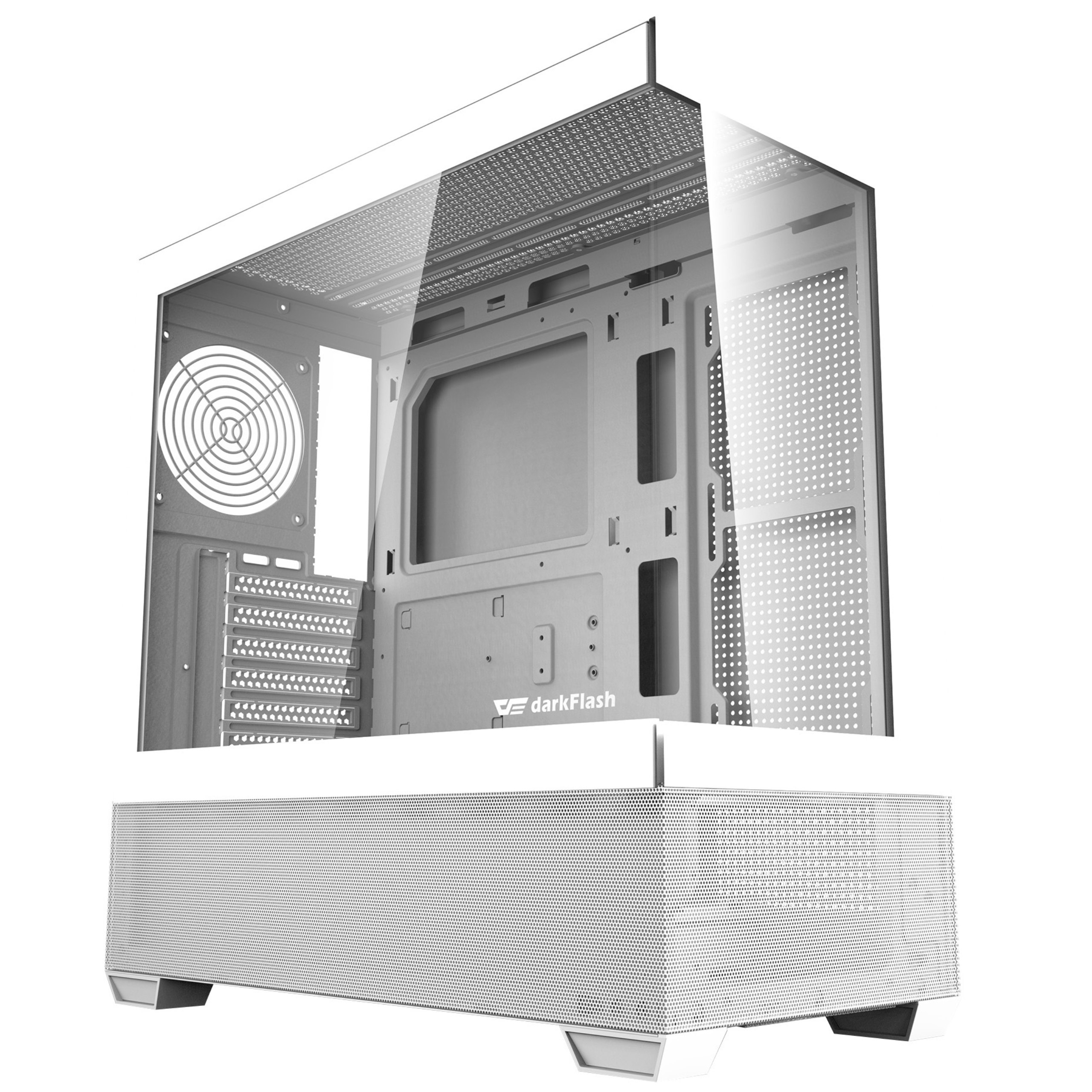 puzdro darkFlash DS900 Air White Midi Tower